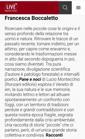 Il Bo Live, Francesca Boccaletto, 18 luglio 2022 - Lucio Montecchio